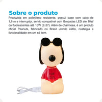 Luminária Snoopy Joe Cool