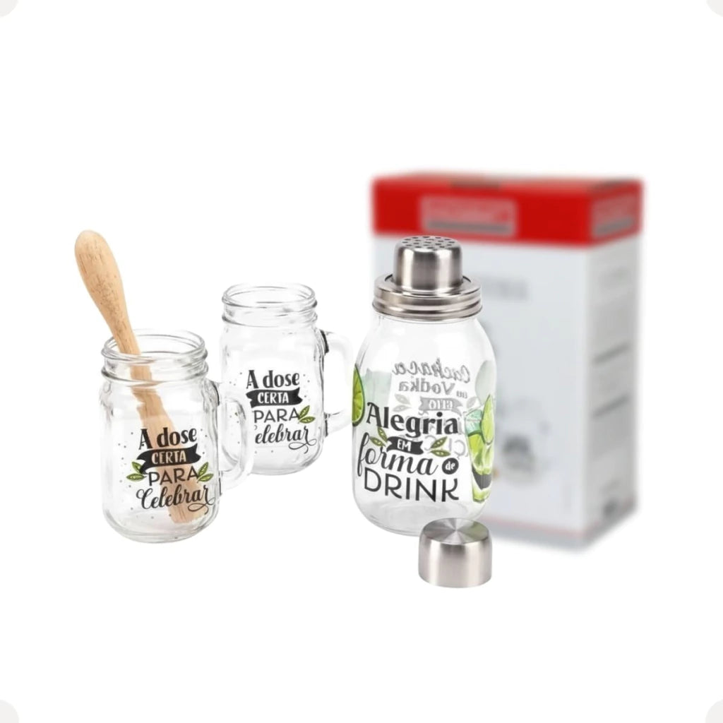 Combo de Caipirinha Hauskraft – 4 Peças
