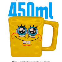 Caneca Decorativa Bob Esponja – 450 ml