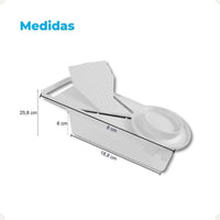 Fatiador de Legumes com Recipiente Coletor