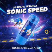 Garrafa Térmica Capsule com Canudo e Alça Sonic – 450 ml