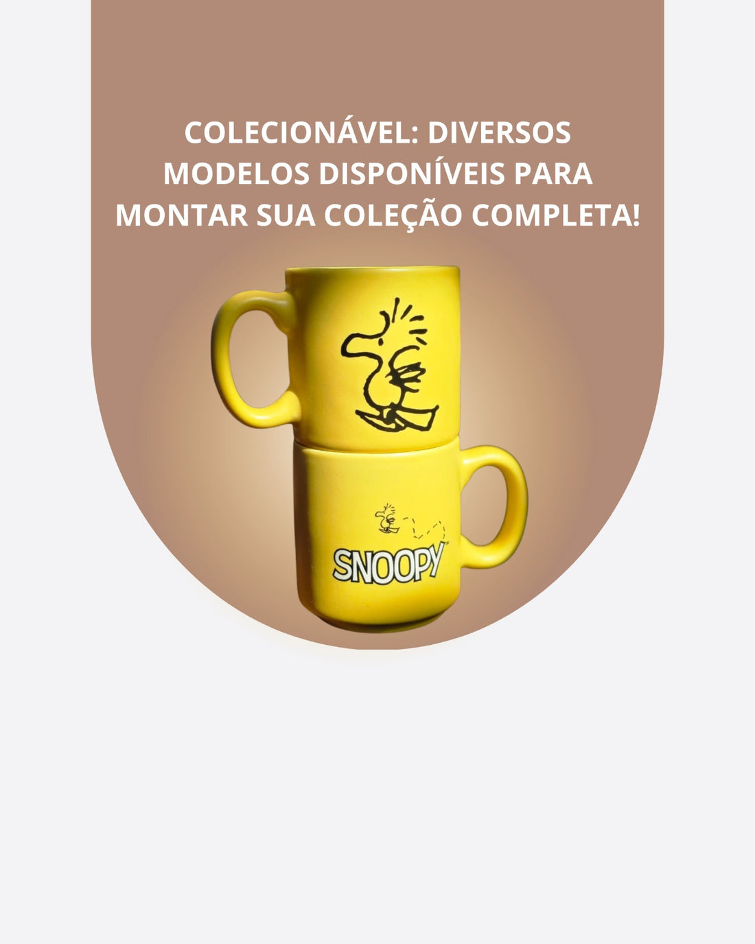 Caneca Mini Tina Cerâmica 100ml Woodstock