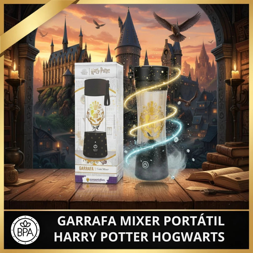 Garrafa Mixer Hogwarts – 300 ml