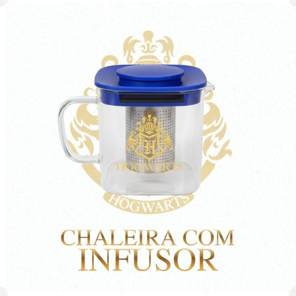 Chaleira com Infusor Hogwarts Harry Potter – 730 ml