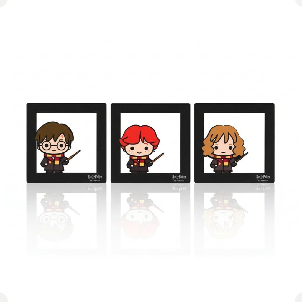 Conjunto de Quadros Harry Potter Pop Collection – 3 Peças