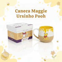 Caneca Maggie Winnie the Pooh em Cerâmica – 400 ml