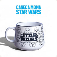 Caneca Moma Cerâmica 500ml Star Wars