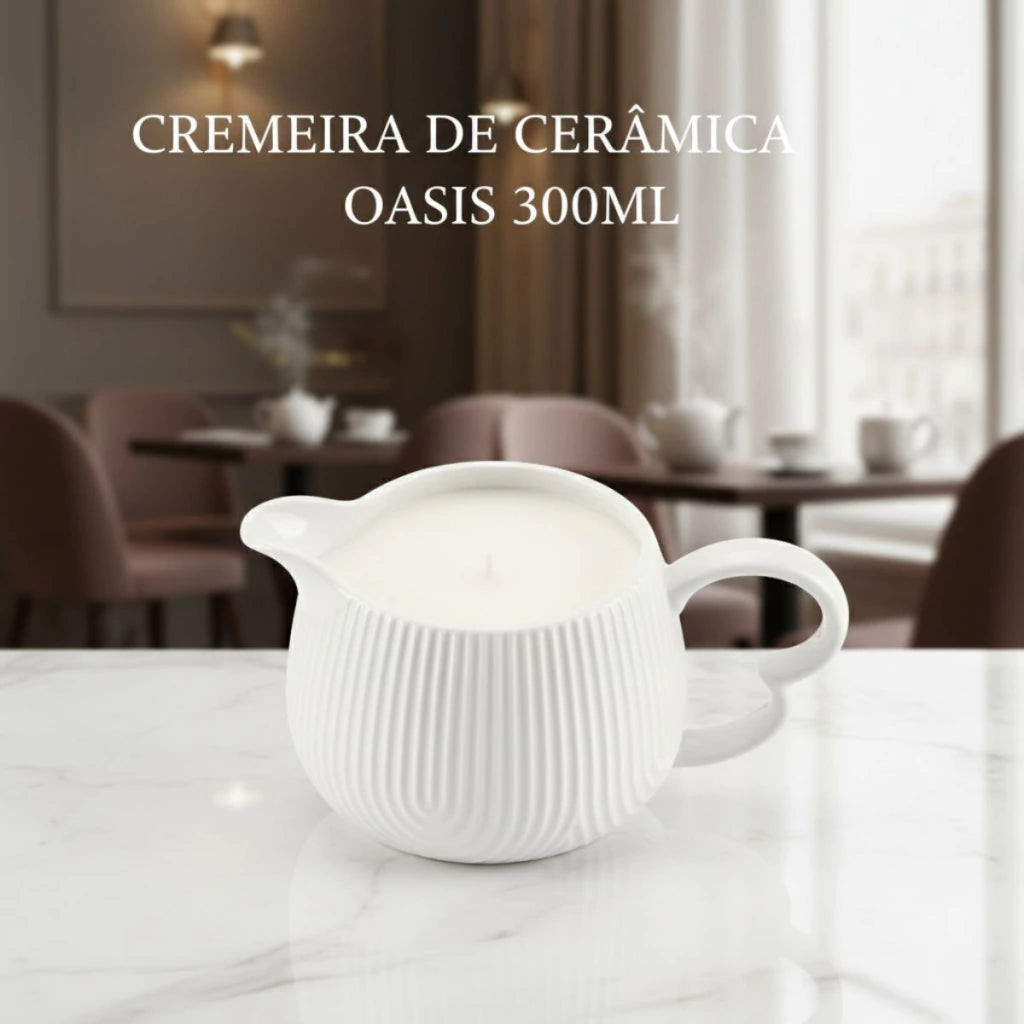 Cremeira Oasis em Cerâmica – 300 ml