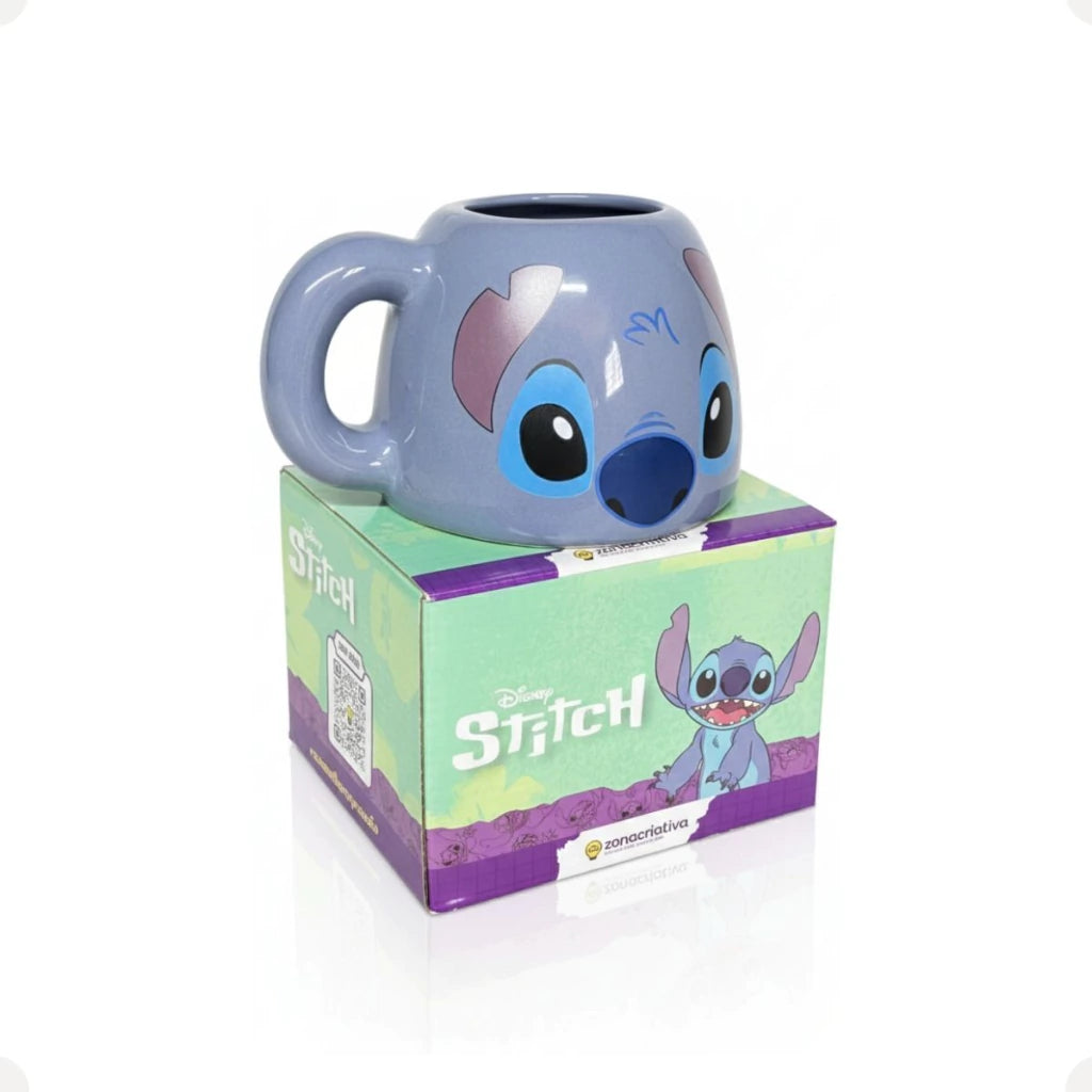 Caneca Decorativa Stitch – 450 ml