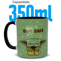 Caneca Pop Baby Yoda em Cerâmica – 350 ml