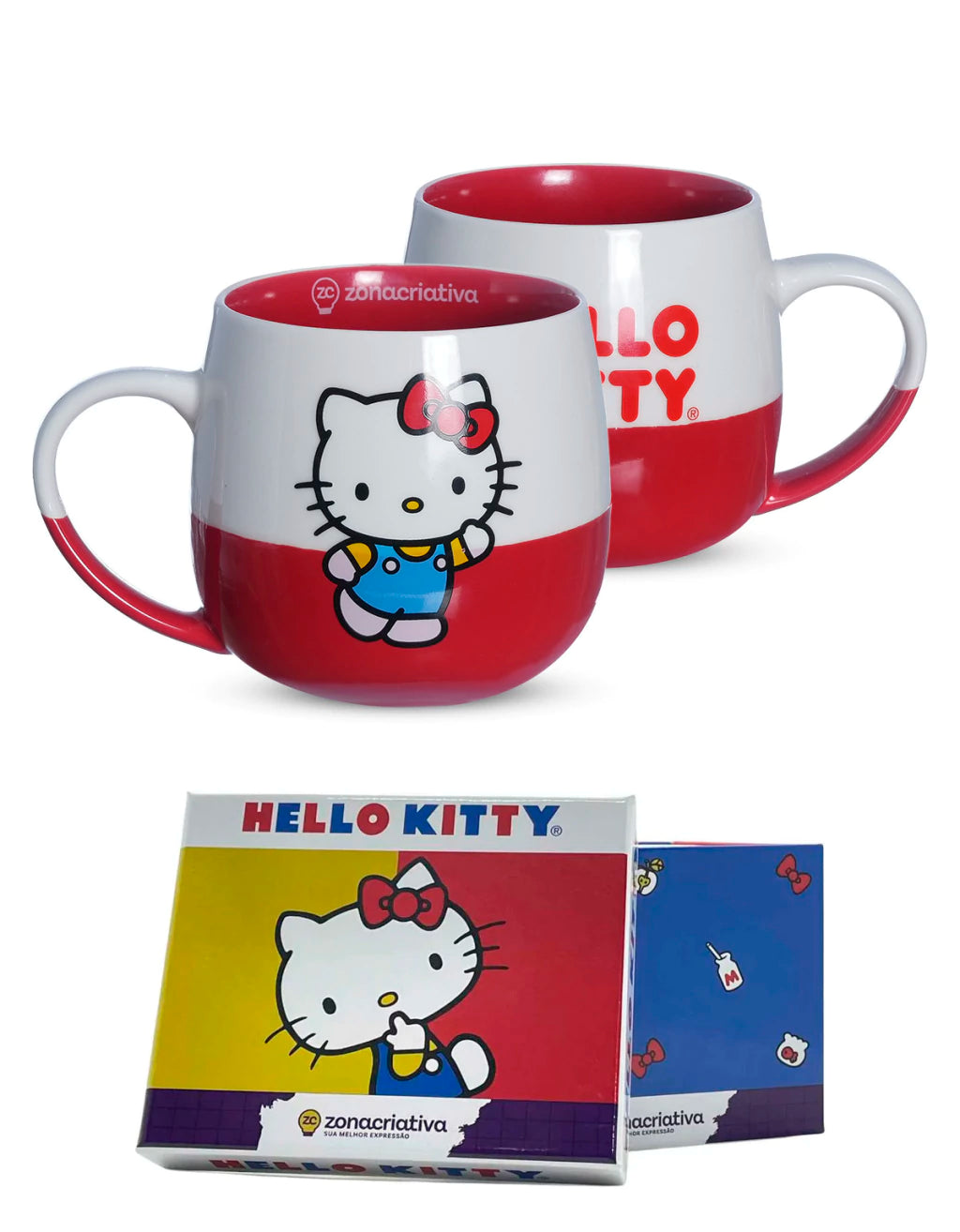 Caneca Maggie Hello Kitty em Cerâmica – 400 ml