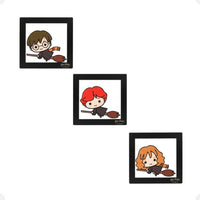 Conjunto de Quadros Harry Potter Pop Collection – 3 Peças