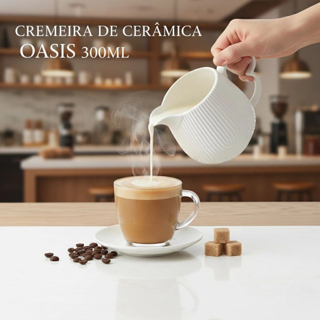 Cremeira Oasis em Cerâmica – 300 ml