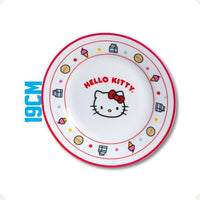 Conjunto Breakfast Hello Kitty em Cerâmica com Caneca, Bowl e Prato