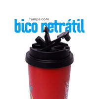 Copo Térmico One Piece em Aço Inox com Tampa – 500 ml