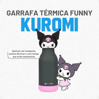 Garrafa Térmica Funny Kuromi – 500 ml