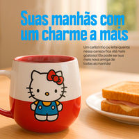 Caneca Maggie Hello Kitty em Cerâmica – 400 ml