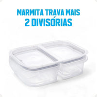 Pote Hermético Trava Mais com Escorredor – 4 L