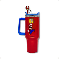 Canecão Térmico Tumbler Super Mario com Pingente – 1,15 L