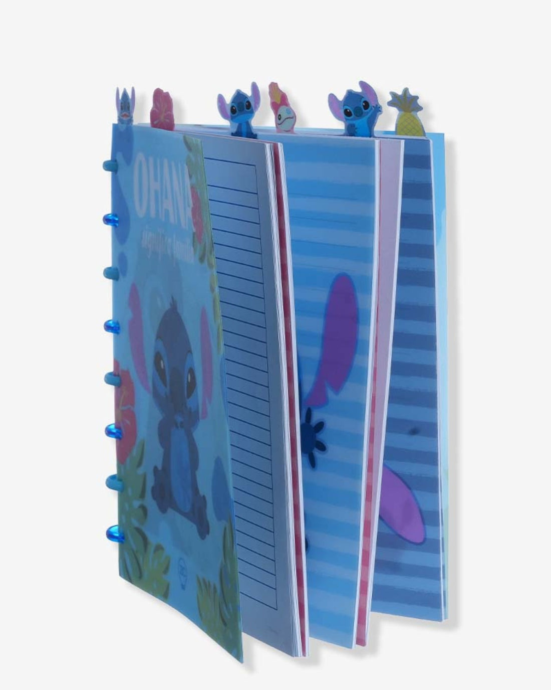 Caderno de Anotações com Divisória 21x16cm 100fls Stitch