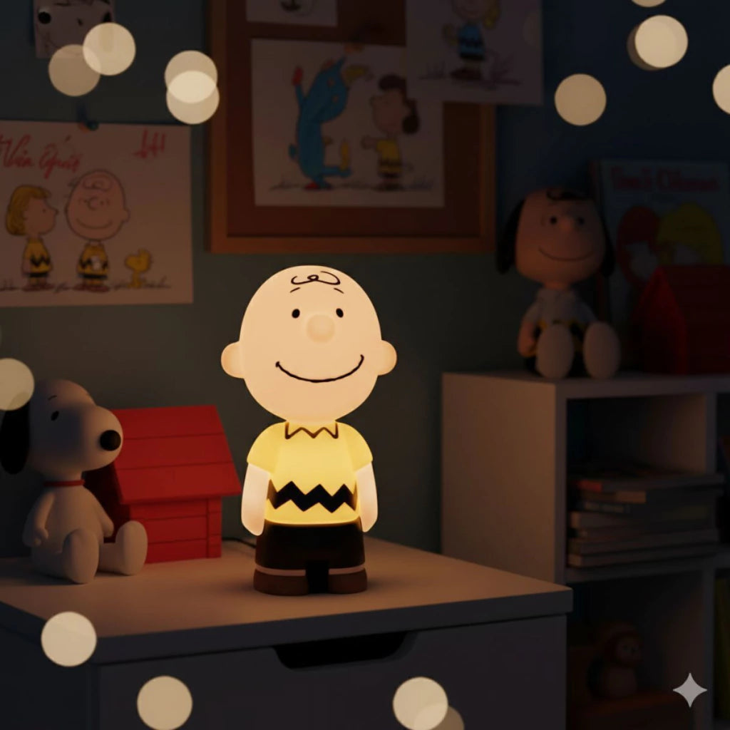 Luminária Charlie Brown Snoopy