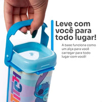 Organizador Retrátil com Alça e Suporte para Celular Stitch