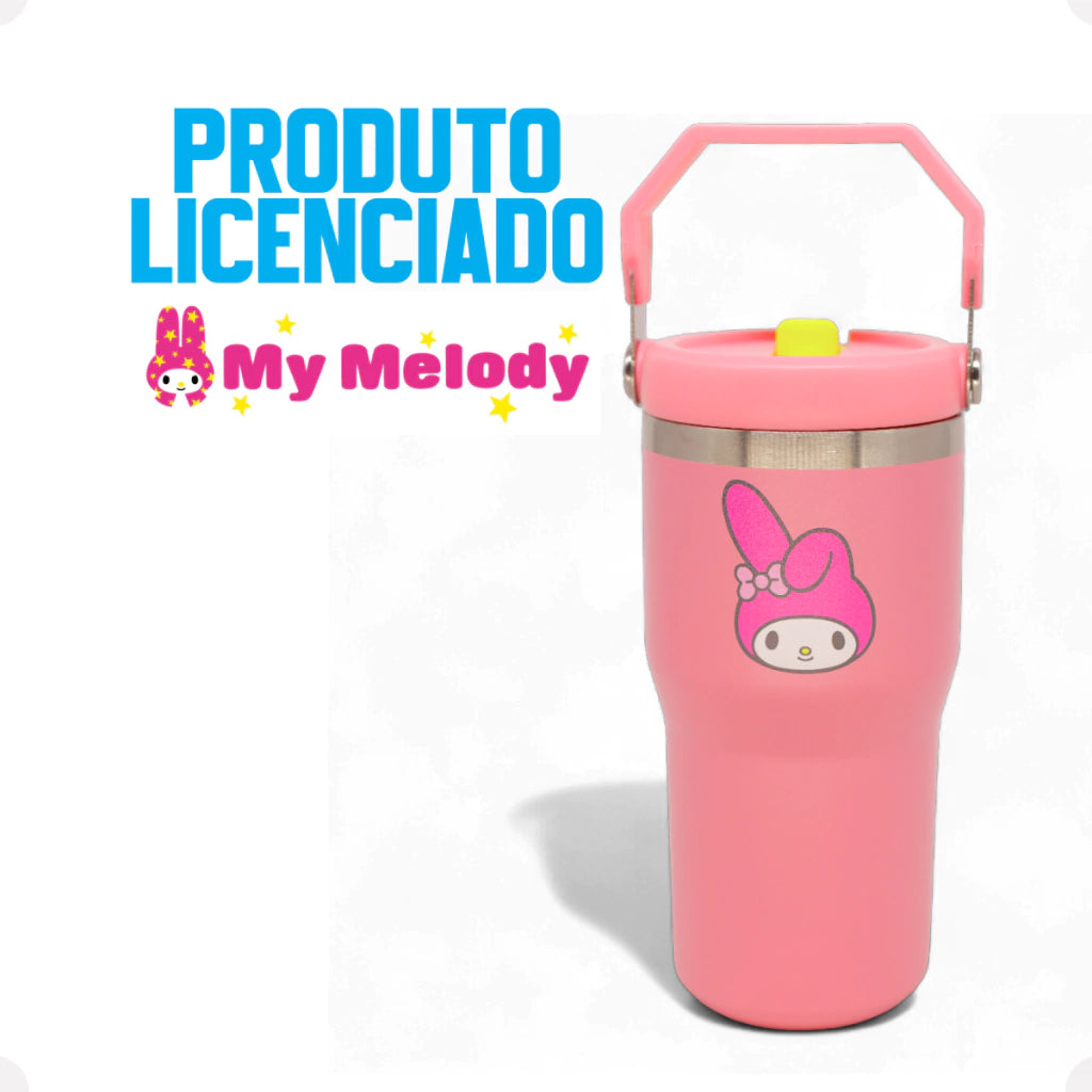 Copo Térmico Tumbler Hanger My Melody – 650 ml