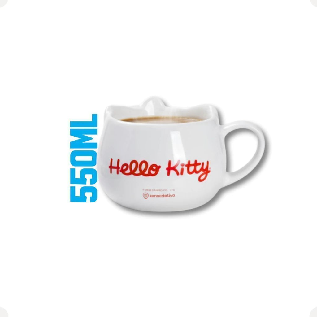 Caneca Decorativa Hello Kitty – 550 ml