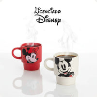 Conjunto com 2 Canecas Empilháveis Mickey e Minnie Mouse – 180 ml