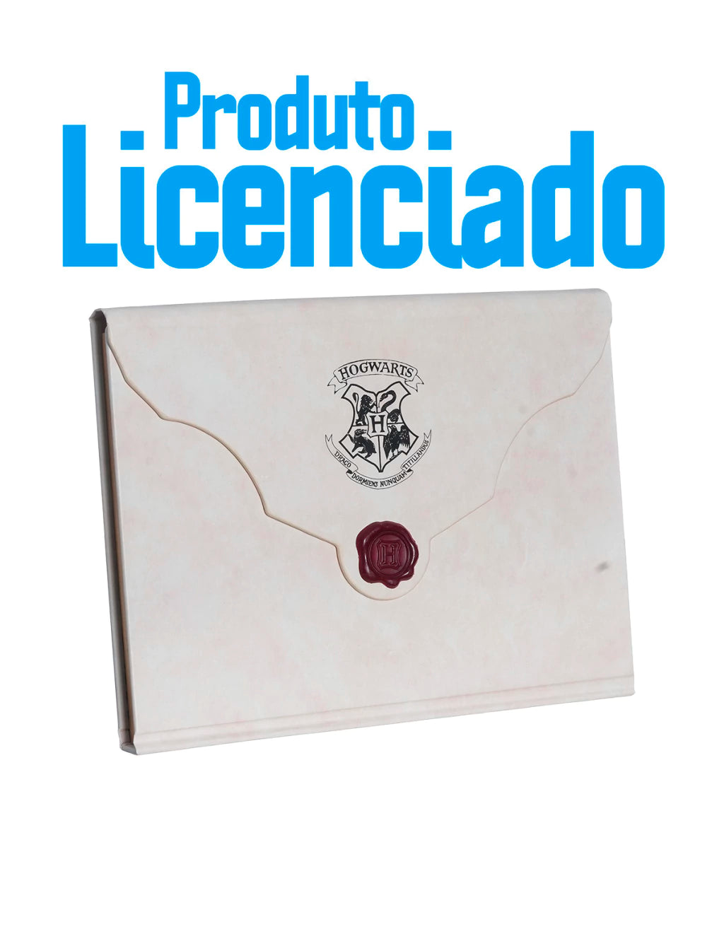 Caderno de Anotações Carta Hogwarts – 20 x 15 cm
