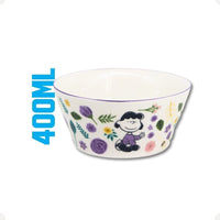 Conjunto Breakfast Snoopy em Cerâmica com Caneca, Bowl e Prato