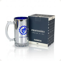 Caneca de Chopp Eletrostática Profissões Engenharia – 450 ml