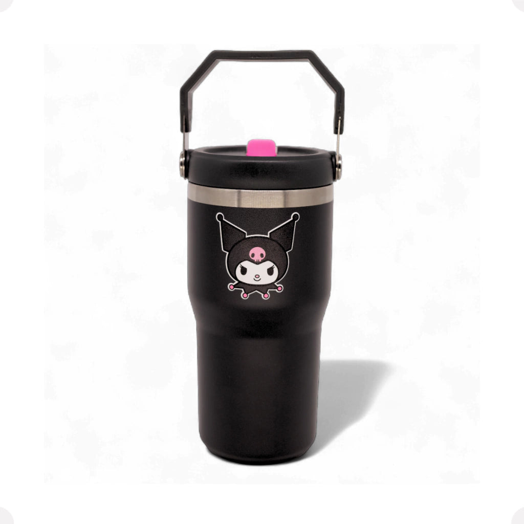 Copo Térmico Tumbler Hanger Kuromi – 650 ml