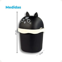 Lixeira com Tampa Basculante Gato – 15 L