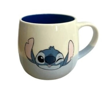 Caneca Maggie Cerâmica 400ml Stitch Piscadinha