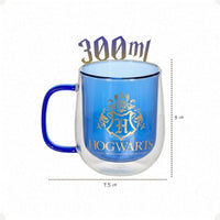 Caneca de Vidro Hogwarts Harry Potter – 300 ml