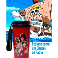 Copo Térmico One Piece em Aço Inox com Tampa – 500 ml