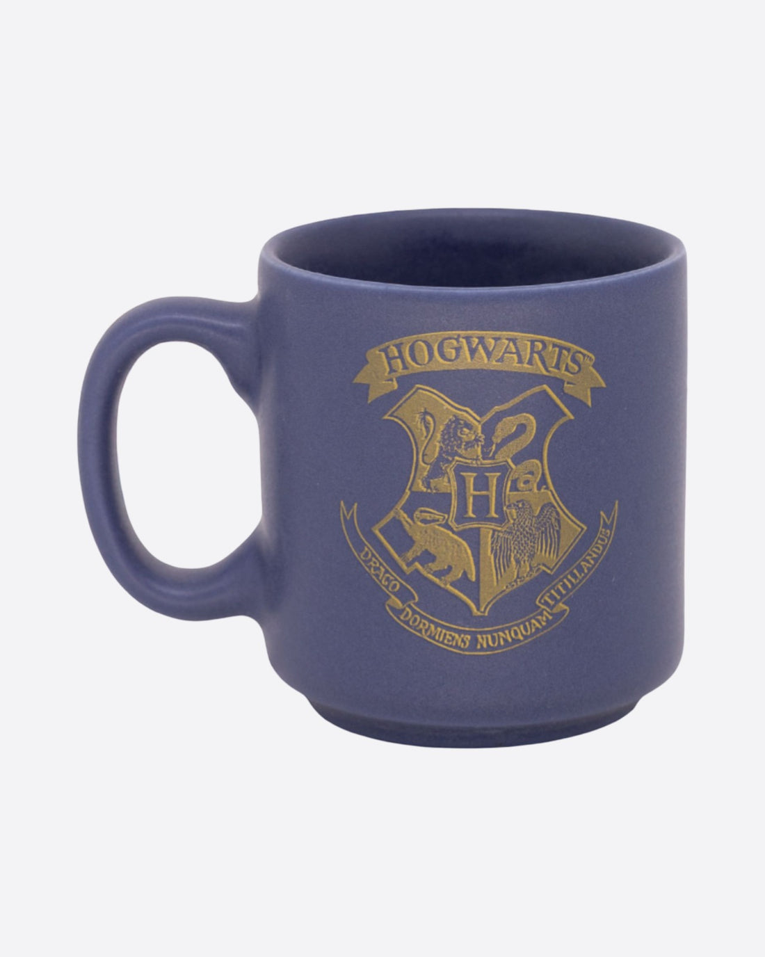 Caneca Mini Tina Cerâmica 100ml Brasão Hogwarts