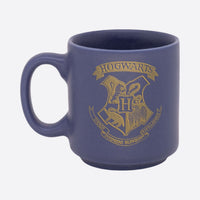 Caneca Mini Tina Cerâmica 100ml Brasão Hogwarts