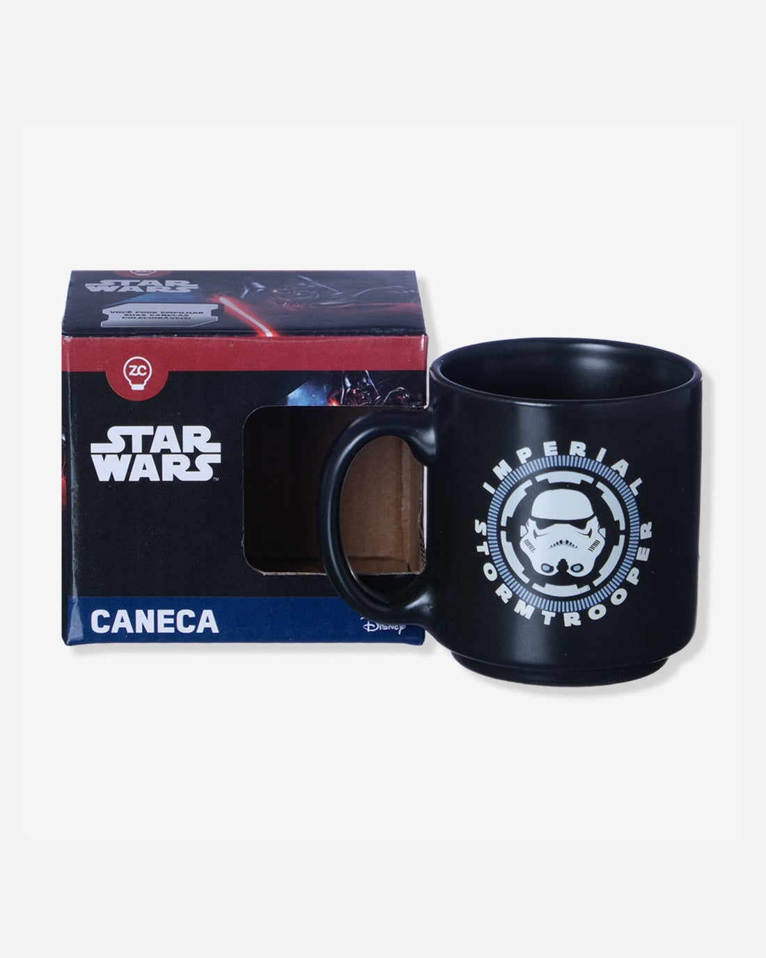Caneca Mini Tina Cerâmica 100ml Stormtrooper