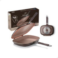 Grill Duplo Belga MTA com Revestimento Ceramic Antiaderente