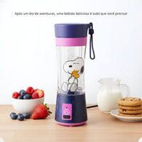 Garrafa Mixer Snoopy Bloom – 300 ml