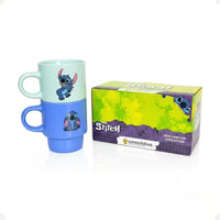 Conjunto com 2 Canecas Empilháveis Stitch – 180 ml