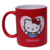 Caneca Magic com Glitter 350ml Hello Kitty