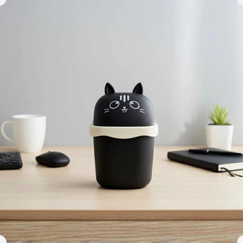 Lixeira com Tampa Basculante Gato – 15 L