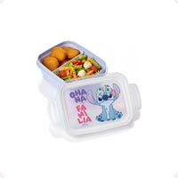 Marmita Hermética Stitch Ohana com Trava – 630 ml