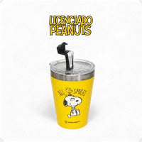 Copo de Viagem Snap com Tampa Snoopy Core – 300 ml