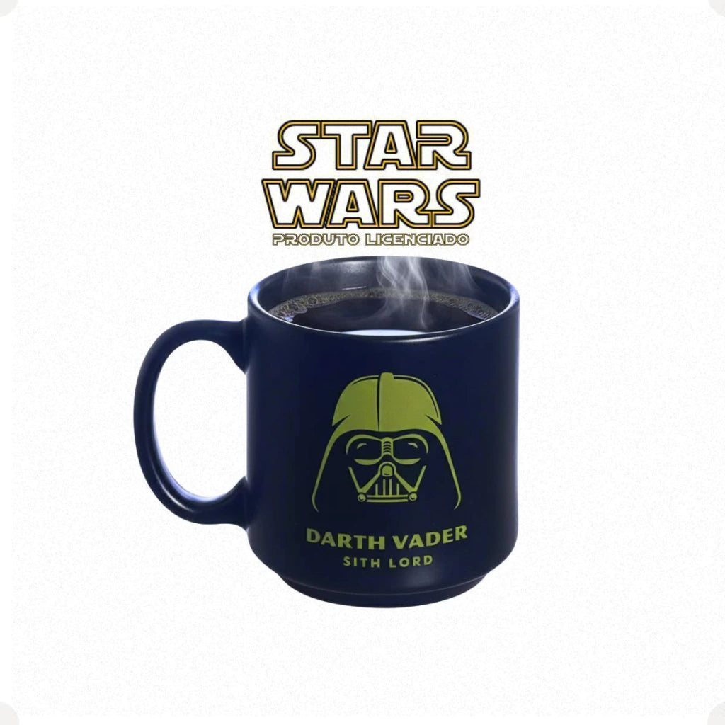 Caneca Mini Tina Darth Vader em Cerâmica – 100 ml