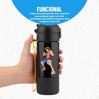 Garrafa Térmica Capsule com Canudo e Alça One Piece – 450 ml