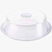 Porta-Bolo em Acrílico Decorado com Trança – 26 cm